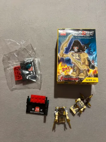 Lego robot deformed blocks