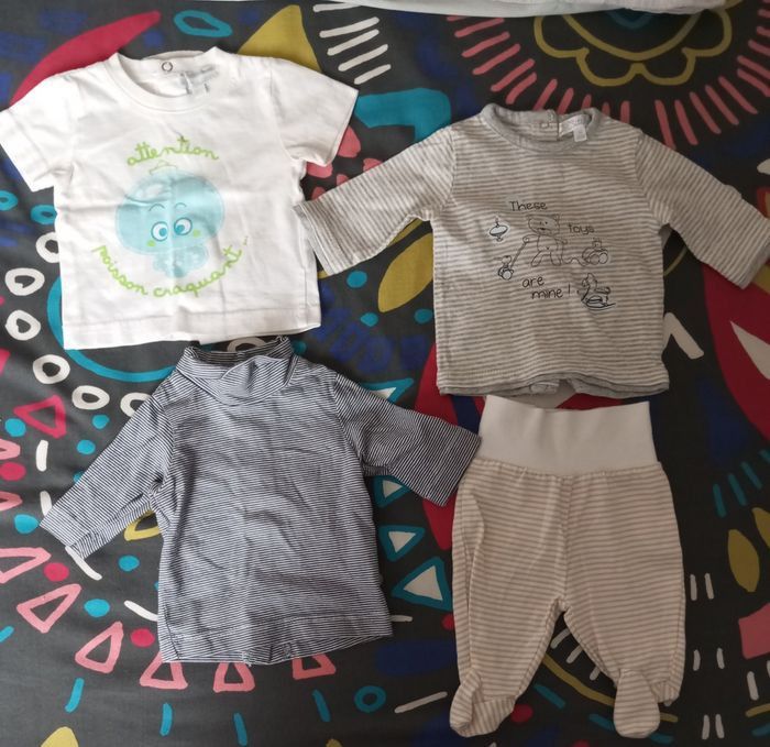 LOT BODY NAISSANCE GARÇON L - photo numéro 6