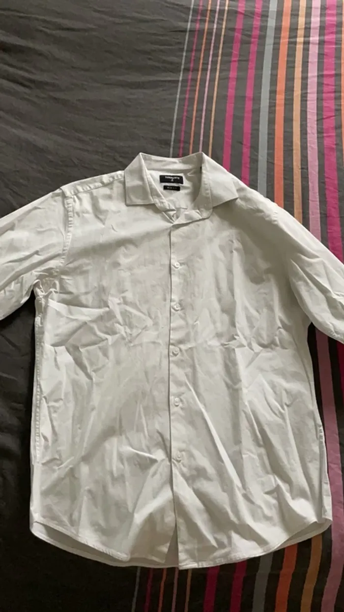 Chemise blanche torrente taille M 39/40