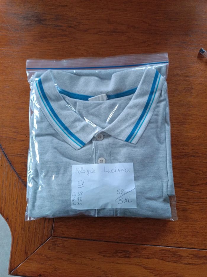 Polo gris Luciano 52 - photo numéro 5