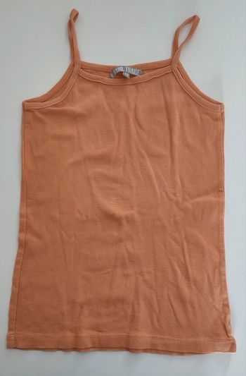 Top bretelles orangé 12 ans