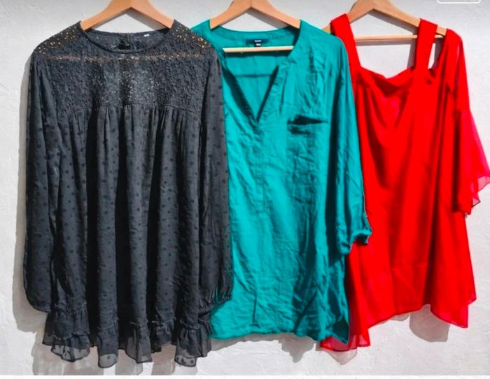 😍 lot 12 hauts taille 50 - photo numéro 3