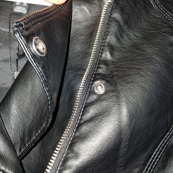 Vero Moda- Veste perfecto en simili cuir  noir XS - photo numéro 5