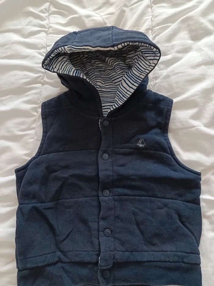 Gilet doudoune petit bateau 18m tbe