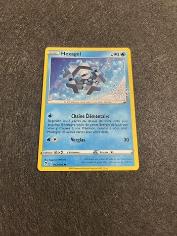 Carte Pokémon Promo Stamped Hexagel Holo 043/203 FR