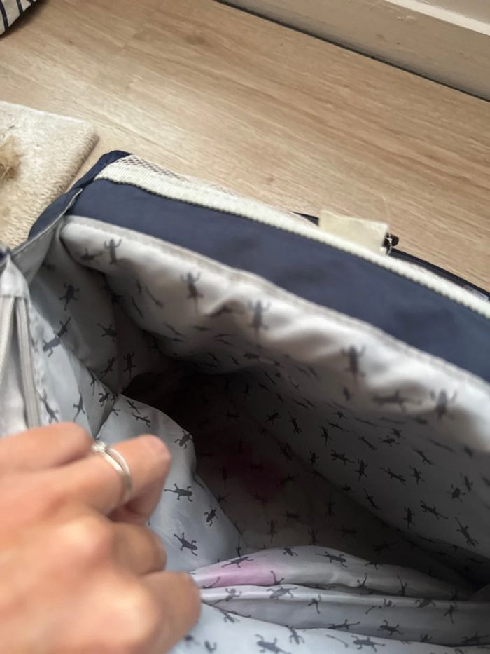 Cartable Caméléon Navy air - photo numéro 7
