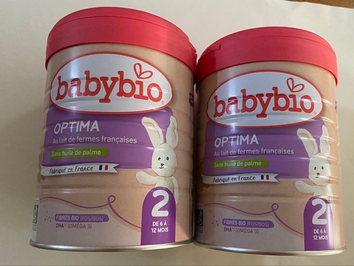 Lait bébé Optima 2ème âge neuf - photo numéro 3