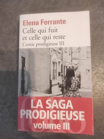 Celle qui fuit et celle qui reste L'amie prodigieuse III Elena Ferrante Folio 2018