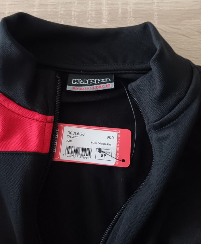 Veste Kappa enfant neuve 8 ans 128 cm - photo numéro 3