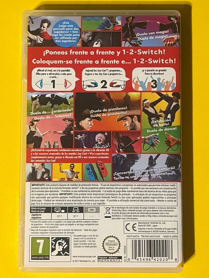 Jeu Switch - 1 2 Switch - photo numéro 3