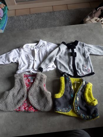 Lot de 4 gilets
