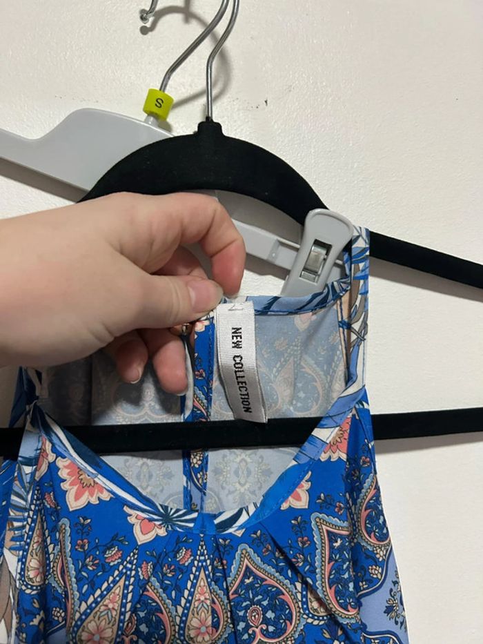 Jolie combinaison à fines bretelles / jambes larges • New Collection • Taille S/M - photo numéro 4