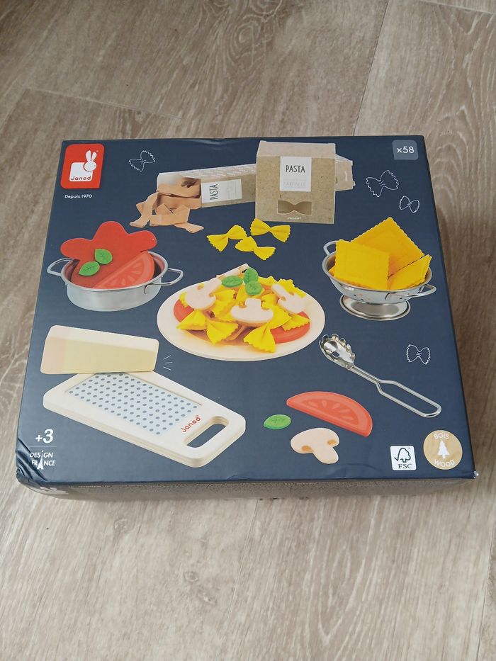 Jouet neuf set de pâtes janod - photo numéro 4