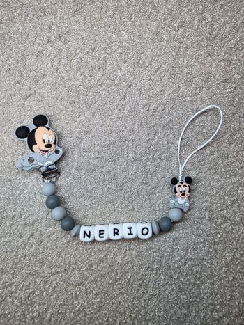 Attache tétine personnalisée 