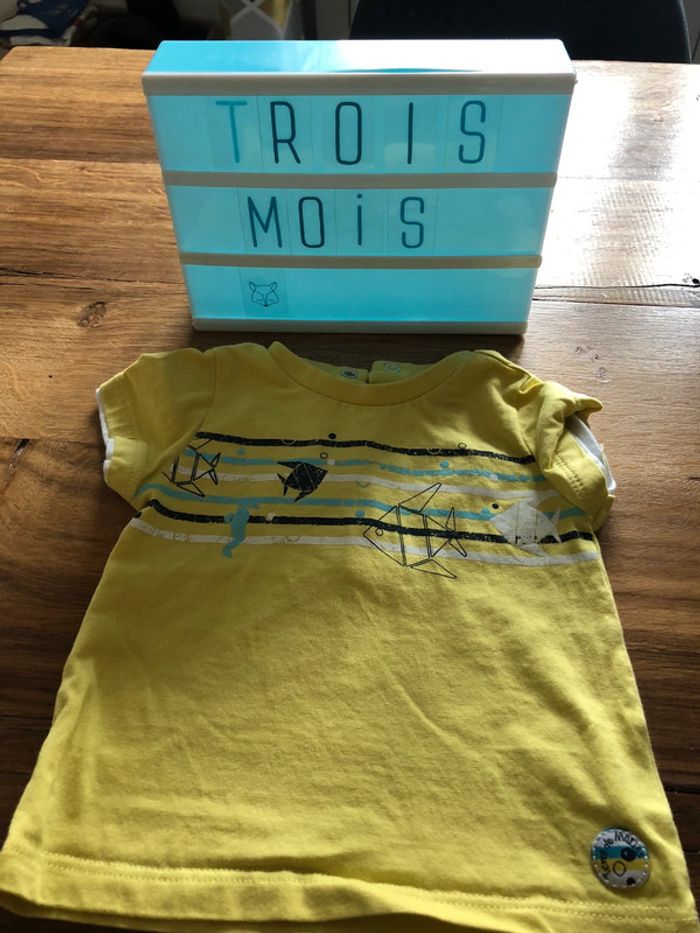 T-shirt 3 mois