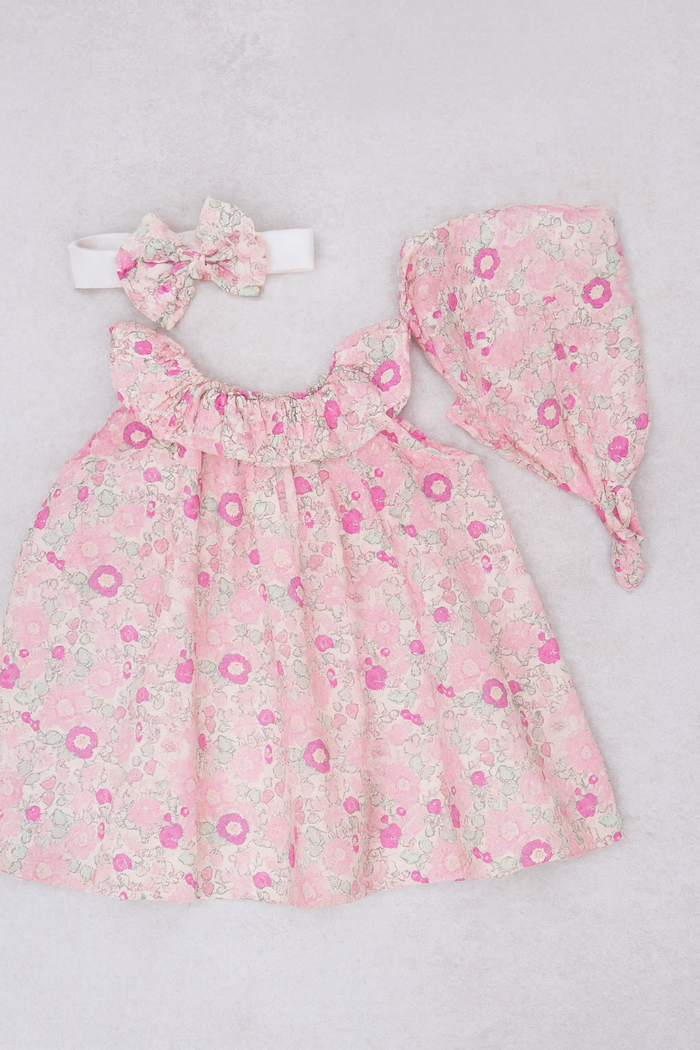 Ensemble d’été 3 pièces Liberty – cousu main