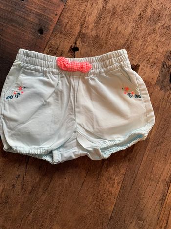 Joli short Sergent Major 3 mois fille