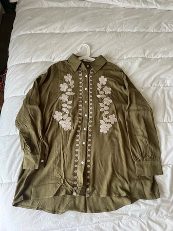 Ensemble chemise pantalon en lin
