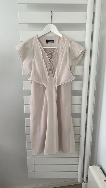 Robe en soie rose The Kooples XS