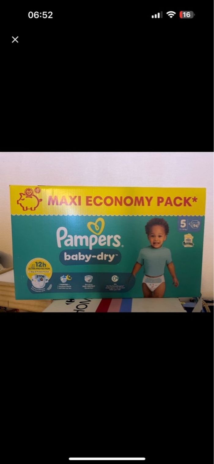 Pampers dry - photo numéro 2