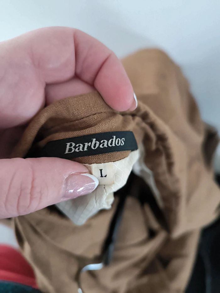 Veste vintage barbados taille L (44-46) - photo numéro 7