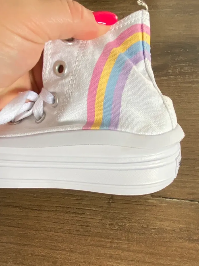 Converse arc en ciel fille - photo numéro 9