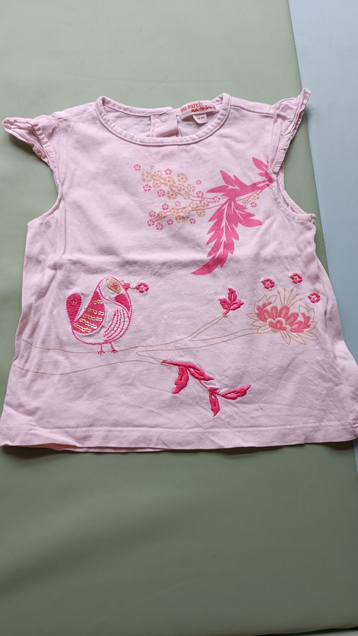 Lot 6 t-shirts taille 12 mois - photo numéro 6
