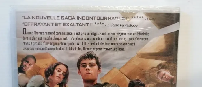 Dvd LE LABYRINTHE / DYLAN O'BRIEN (Neuf sous blister) - photo numéro 3