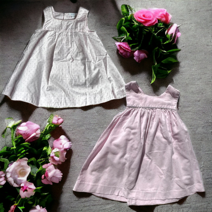 Lot 2 robes Jacadi 12 mois TBE (21€)