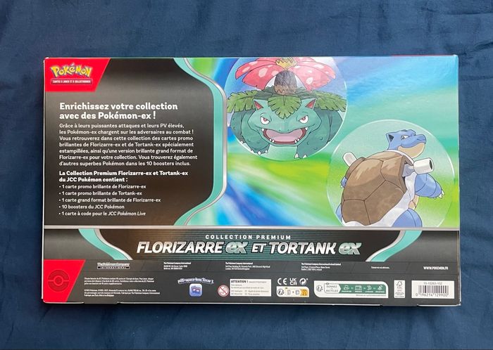 Pokémon - Coffret Premium Florizarre ex et Tortank ex - photo numéro 2