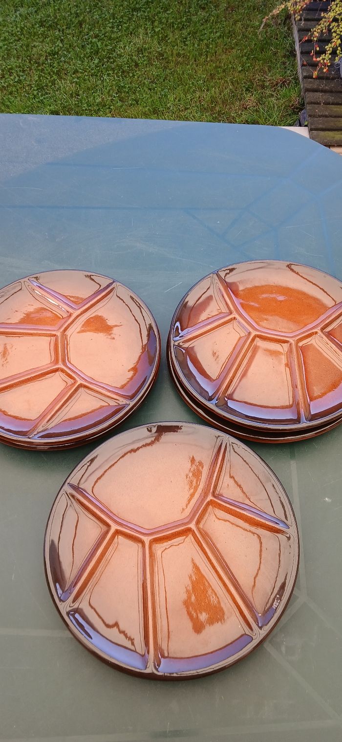Lot 6 assiettes - photo numéro 2