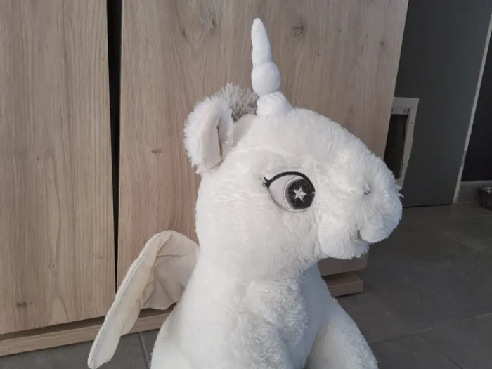 Peluche licorne géante 75cm - photo numéro 15