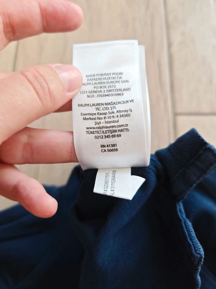 Polo bleu marine Ralph Lauren 3 ans - photo numéro 6