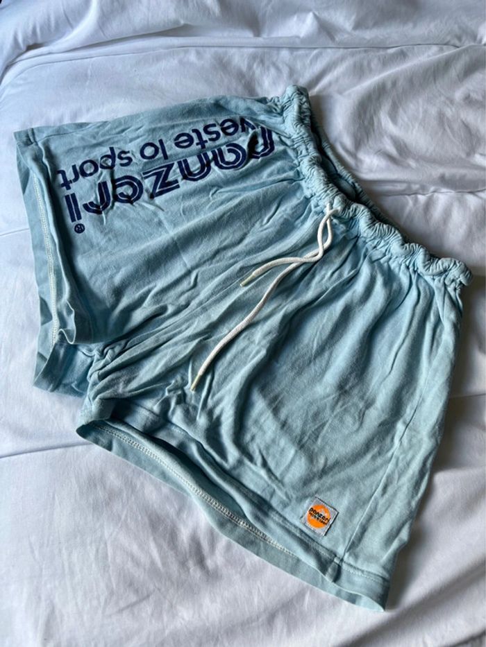 Short sport Panzeri bleu ciel