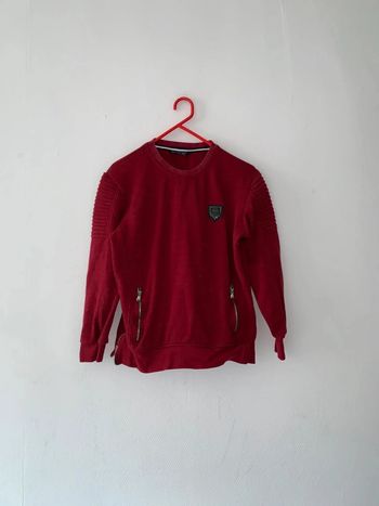Pull rouge homme taille 40