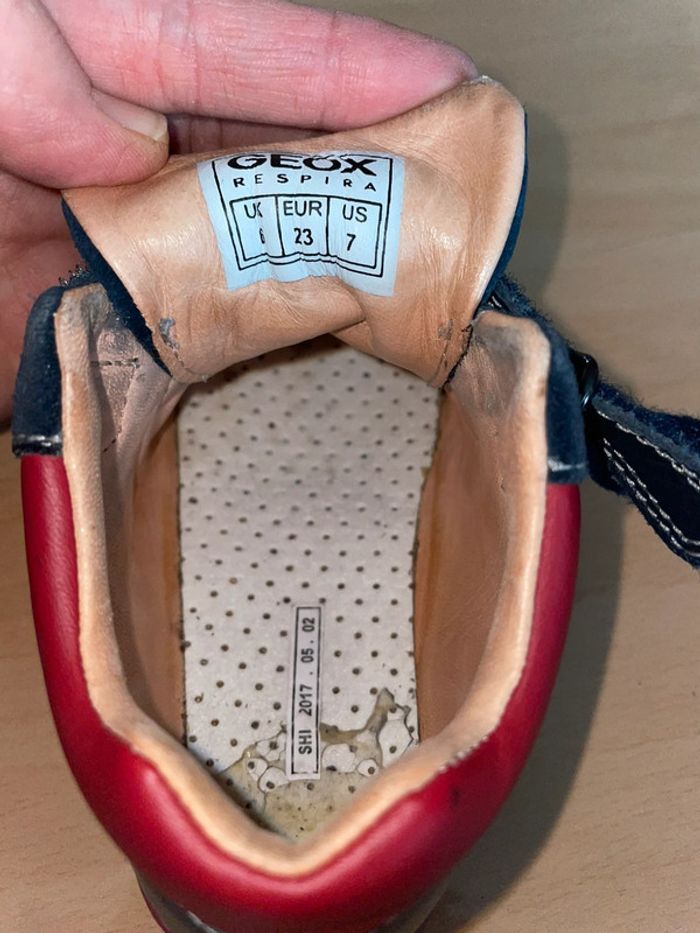 Baskets Geox taille 23 - photo numéro 5