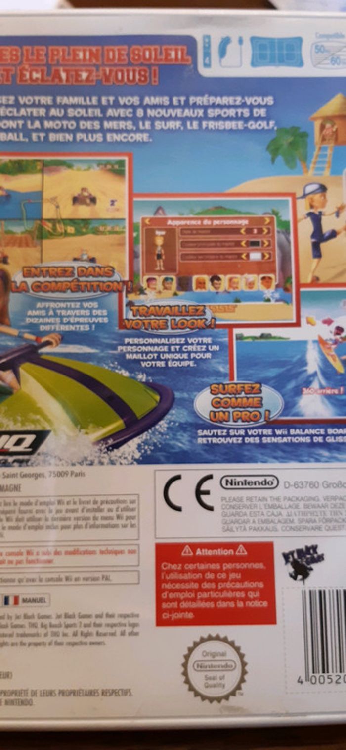 Jeu wii big beach sport 2 - photo numéro 2
