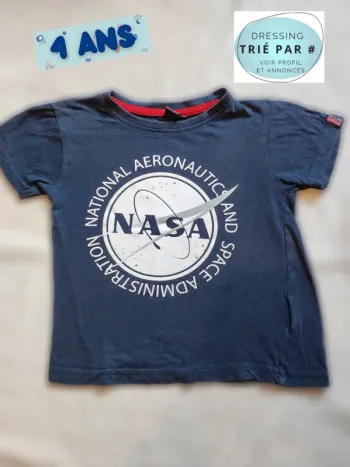 T-shirt NASA 4 ans