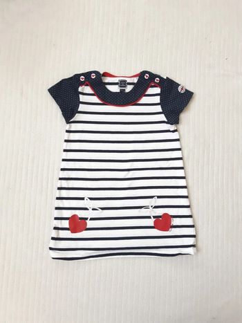 Robe rayée Terre de Marins 18 mois