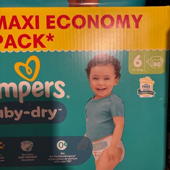 Couche pampers 6