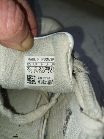 Baskets adidas blanche