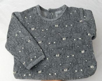 Pyjama velours Kiabi 3 mois