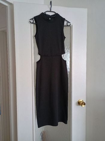 Robe longue ouverte sur hanches T.S