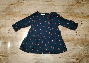 Jolie tunique blouse manches longues fille 3 mois TAO