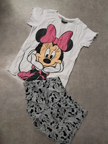 pyjama short fille 4 ans disney minnie