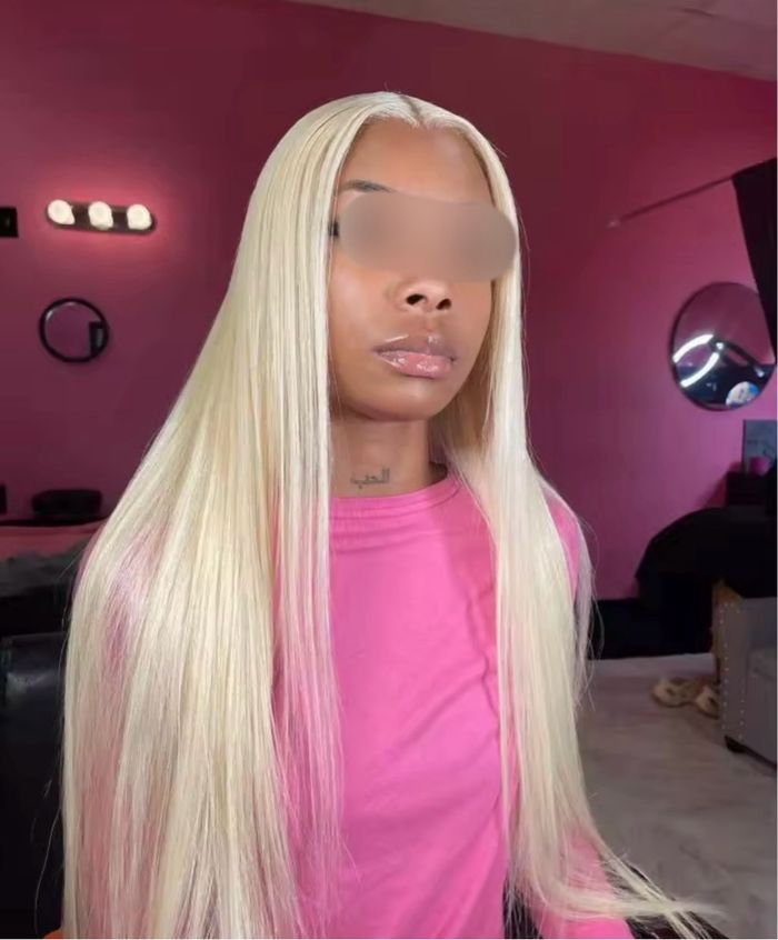 ✨ Perruque Lace Frontal 13x6 – Cheveux humains – Blond miel – 28 pouces ✨ - photo numéro 10