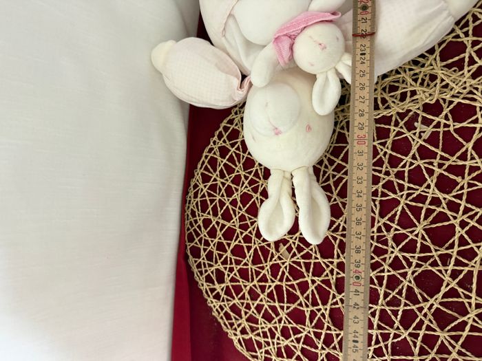 Doudou Lapin vintage MOULIN ROTY - photo numéro 4