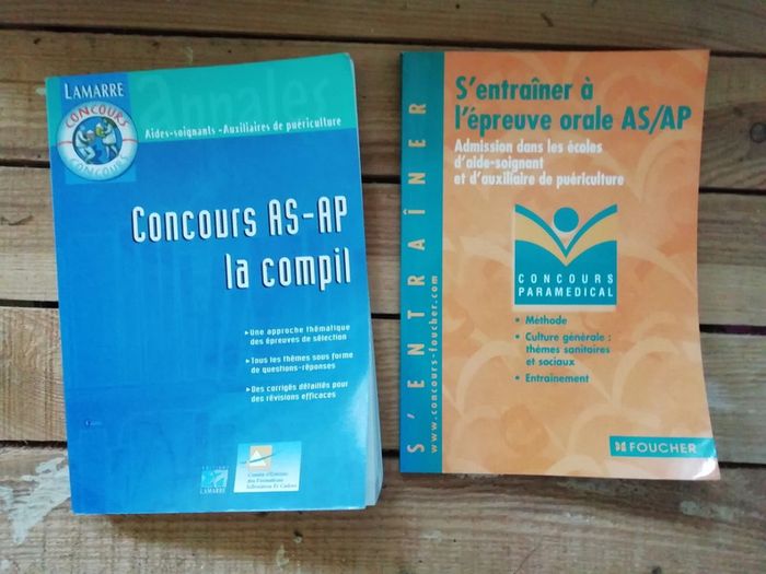 Livres concours AS-AP