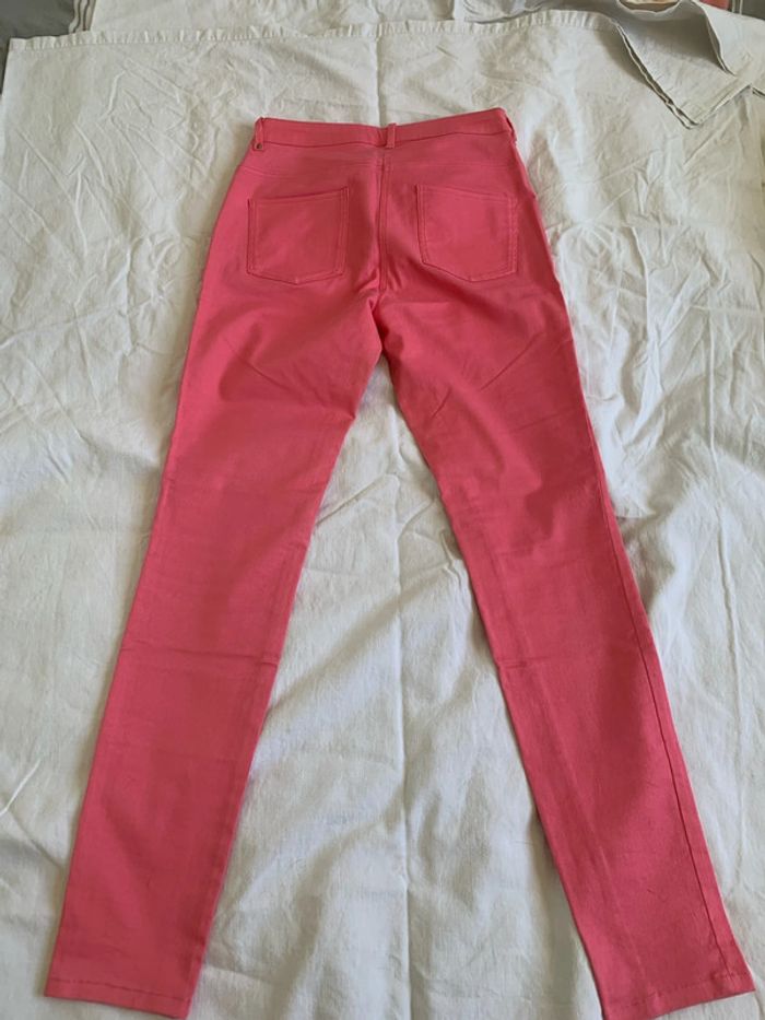 Jean skinny rose corail - photo numéro 3