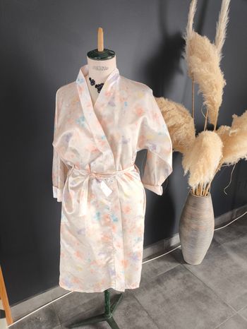 Peignoir satiné